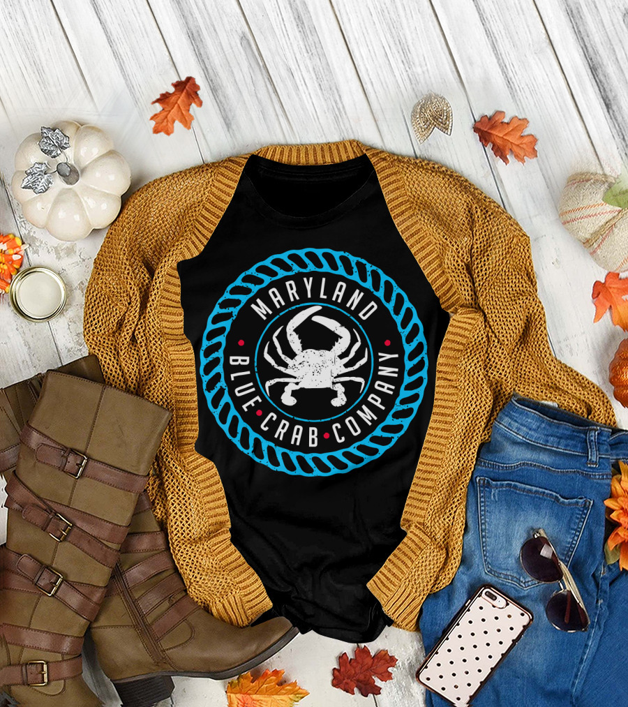 Maryland Blue Crab Company Circle T-Shirt