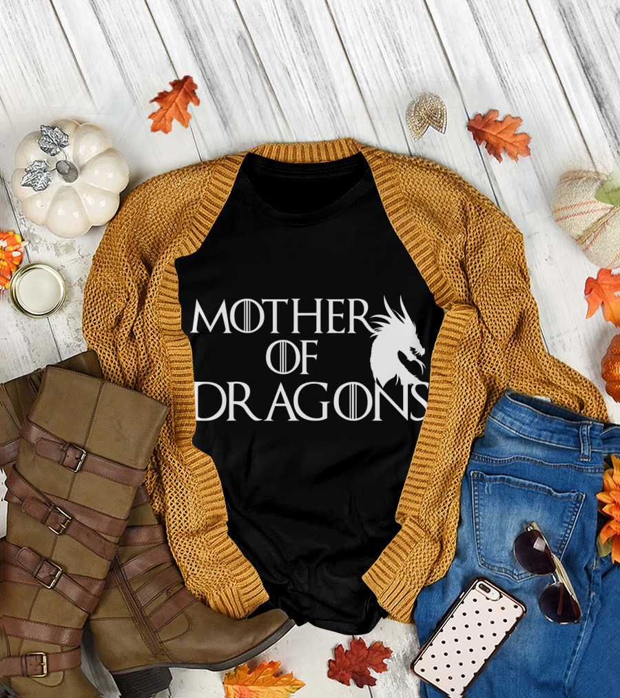 Mother of Dragons Game of Thrones Inspired Dragon T-Shirt