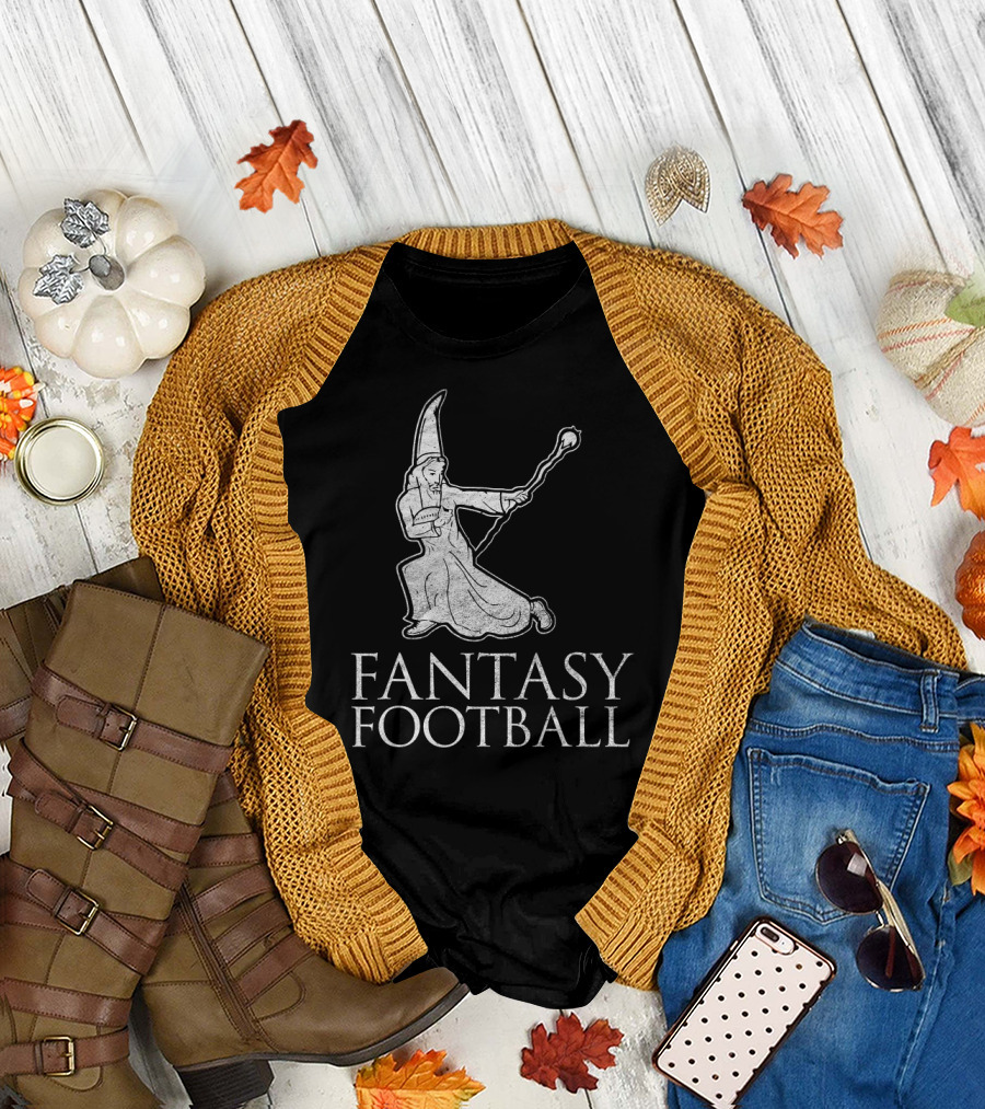 Fantasy Football Wizardry Humor T-Shirt