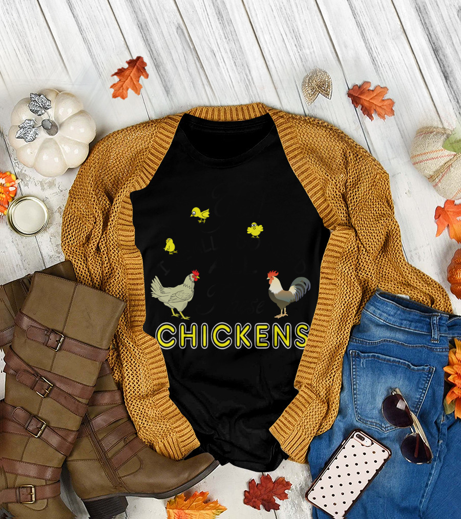 Yes I Really Do Need All These Chickens with Cute Yellow Chicks and Roosters T-Shirt