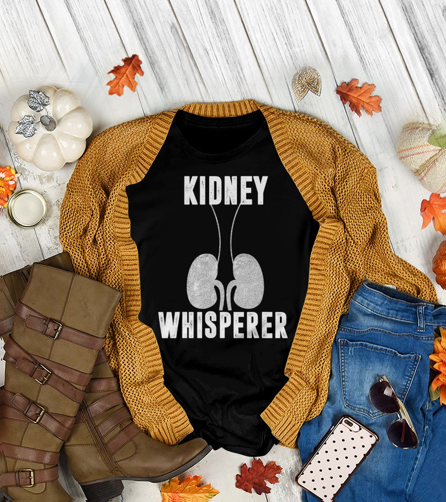 Kidney Whisperer Dialysis Nurse Nep Kidney Whisperer T-Shirt