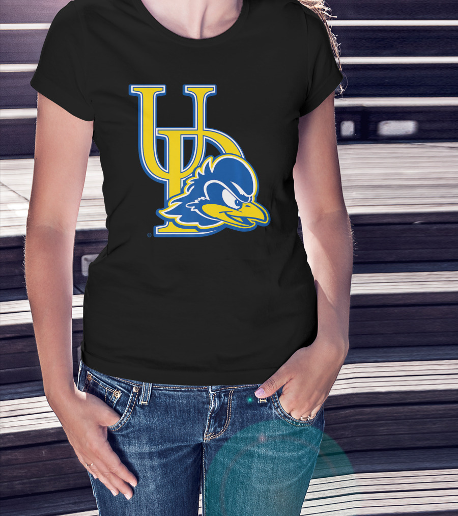 University Of Delaware Blue Hens Logo PPDEL11 T-Shirt
