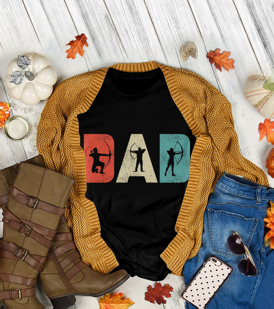 Dad Vintage Archery T-Shirt