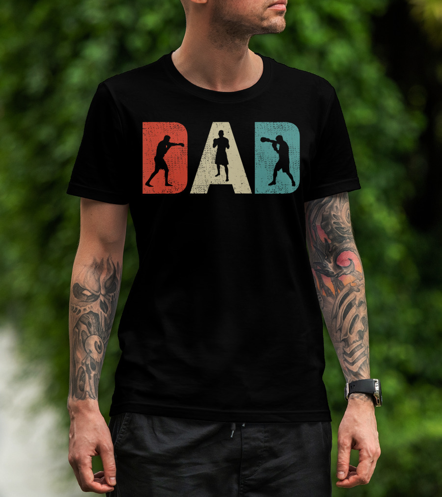 Boxing Dad Vintage T-Shirt