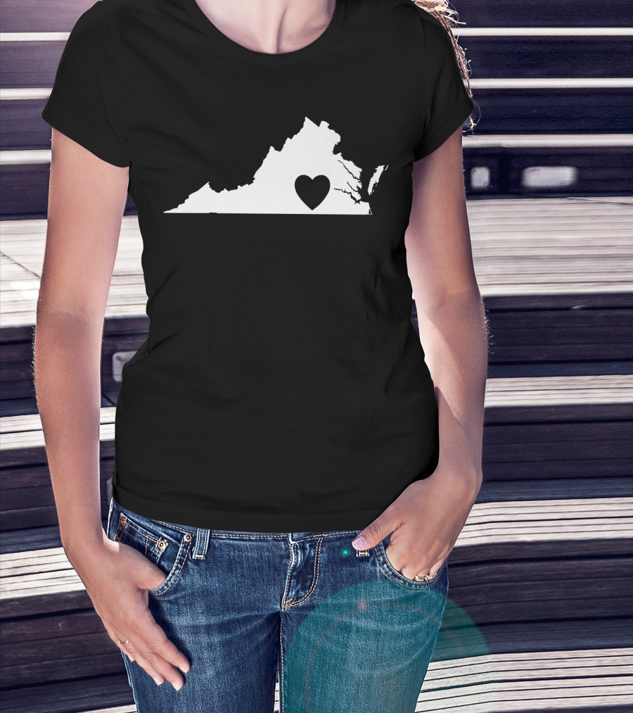 Virginia State Heart Lovers T-Shirt