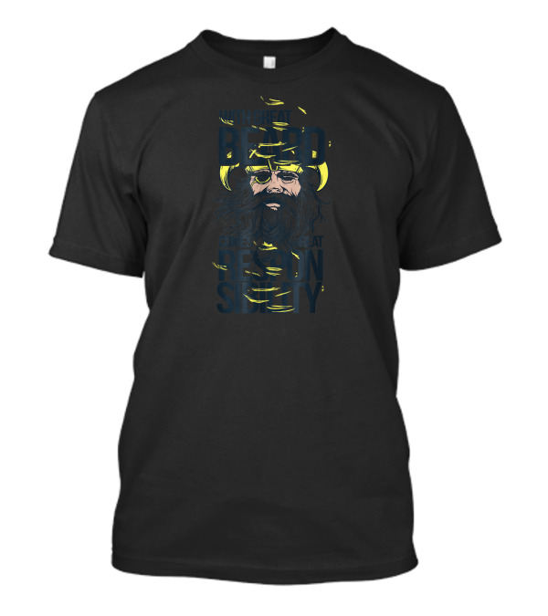 With Great Beard Comes Great Responsibility Thor Viking Aesthetic T-Shirt