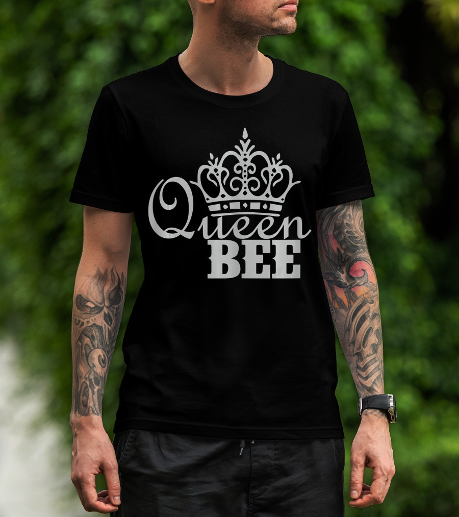 Queen Bee Crown Regal T-Shirt
