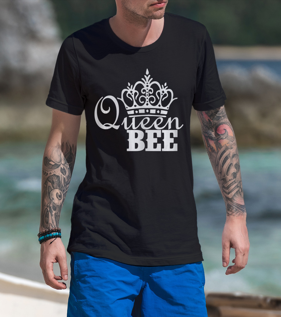 Queen Bee Crown Regal T-Shirt