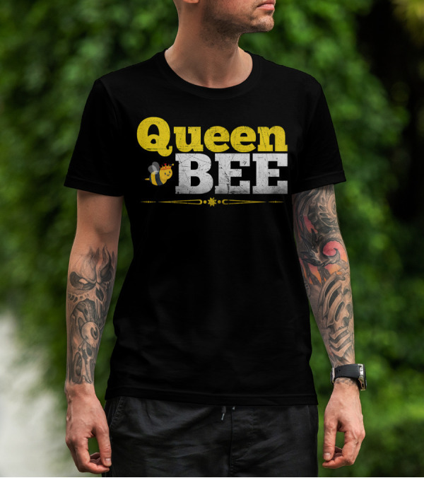 Queen Bee With Crown Boss Lady T-Shirt