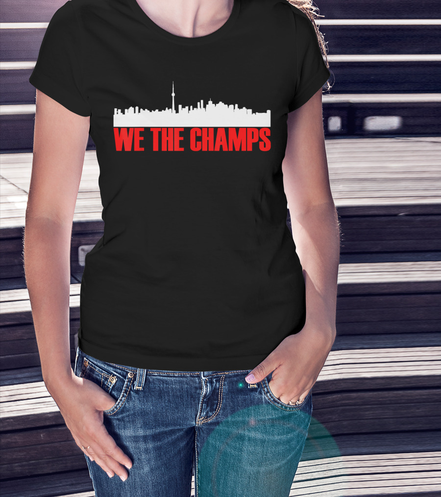 We The Champs North Toronto Skyline Men's T-Shirt