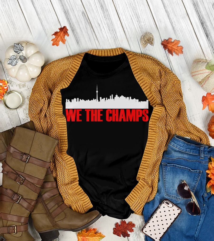 We the Champs North Toronto Skyline Men's T-Shirt