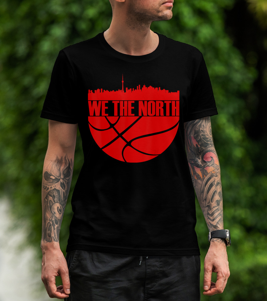 We The North Toronto Skyline Basketball Men's T-Shirt