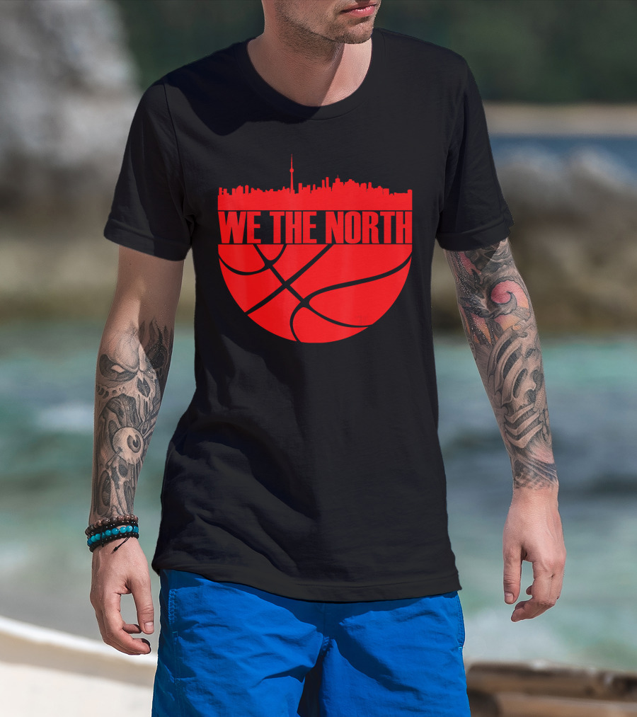 We The North Toronto Skyline Basketball Men's T-Shirt