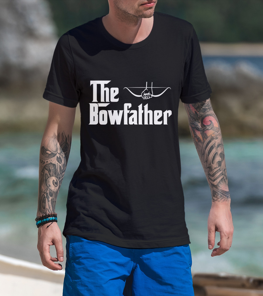The Bowfather Funny Archery Parody Archery Archer T-Shirt