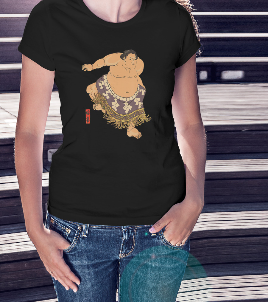 Sumo Wrestler I Love Japanese Sumo Traditional Japanese T-Shirt