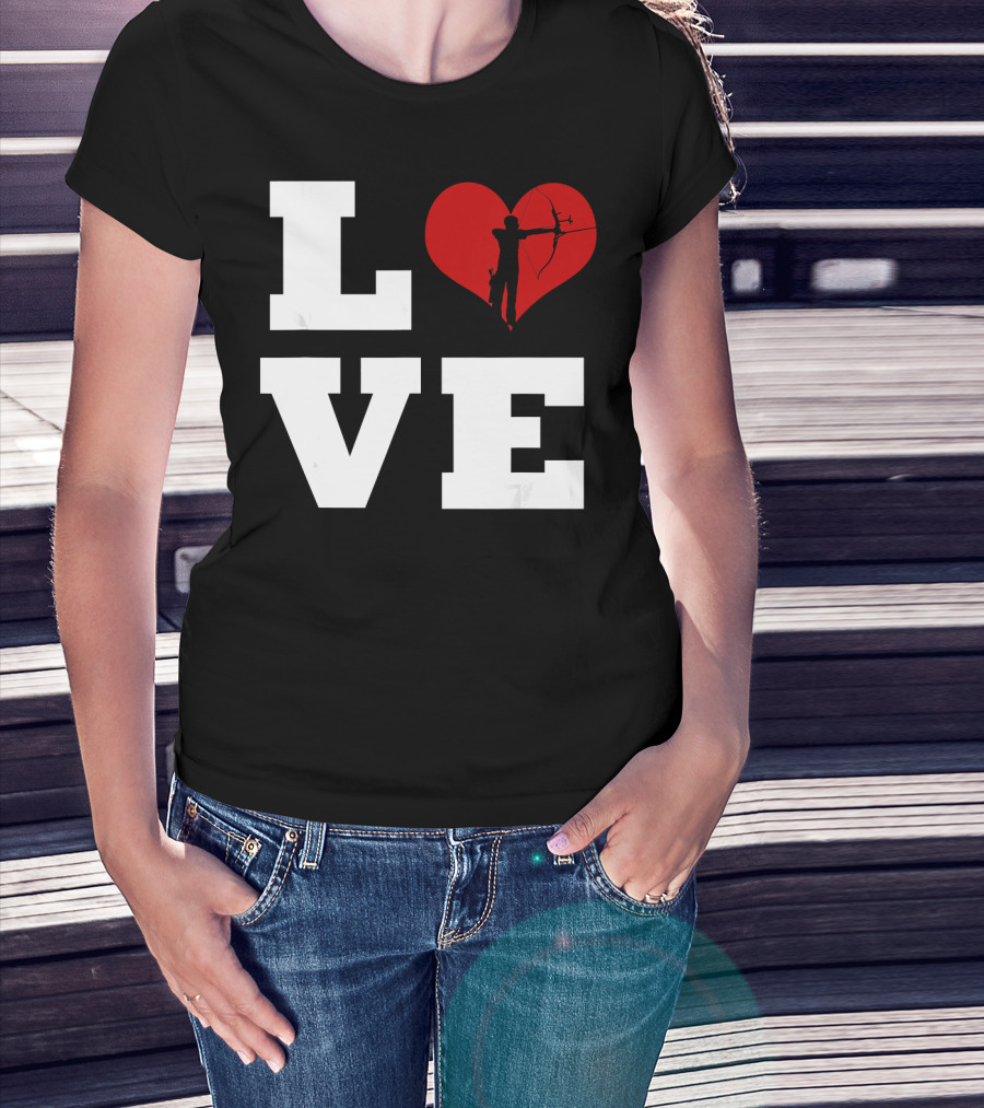 LOVE Archery Heart T-Shirt