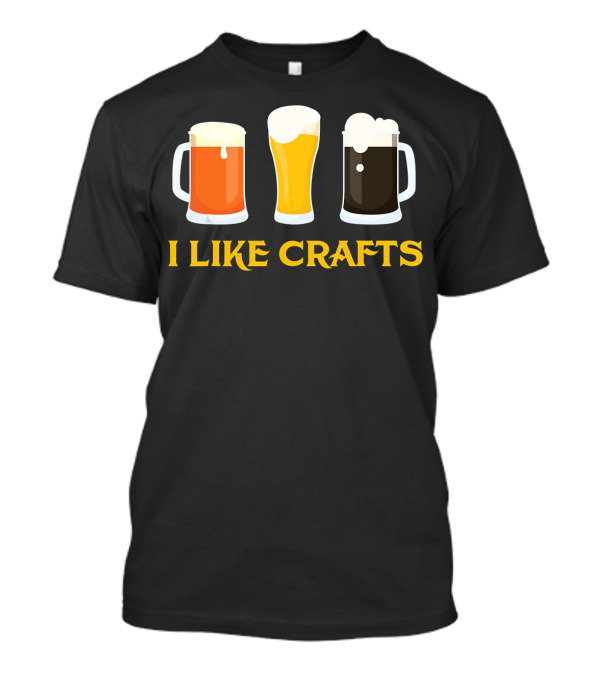 I Like Crafts Beer Drinking Mugs Iconic Beer Styles T-Shirt