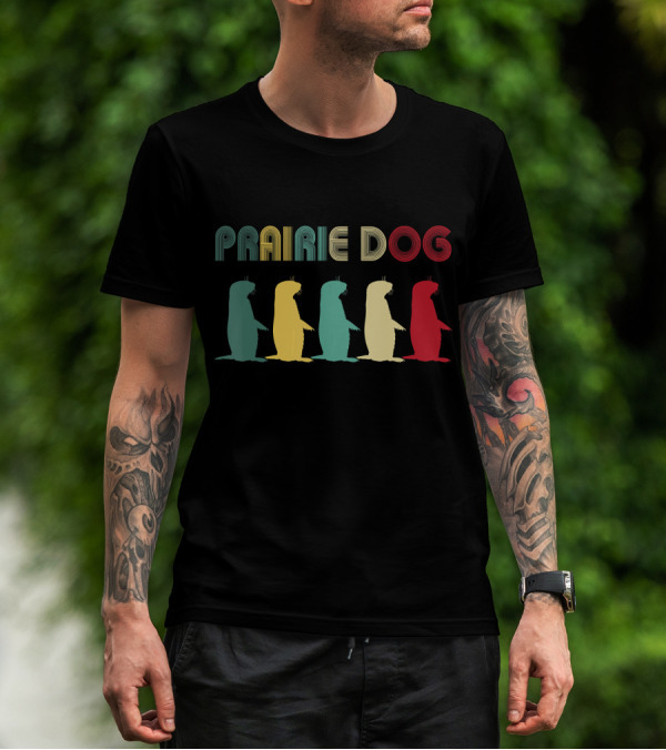 Vintage Prairie Dog Retro T-Shirt