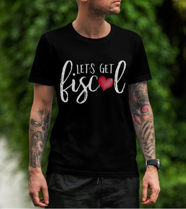 LET'S GET FISCAL Heart Arrow T-Shirt