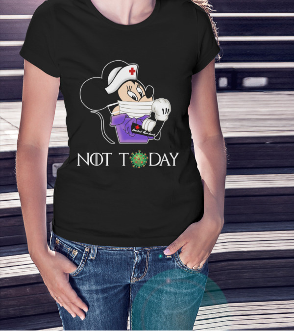 Dental Assistant Not Today Game Style Virus T-Shirt