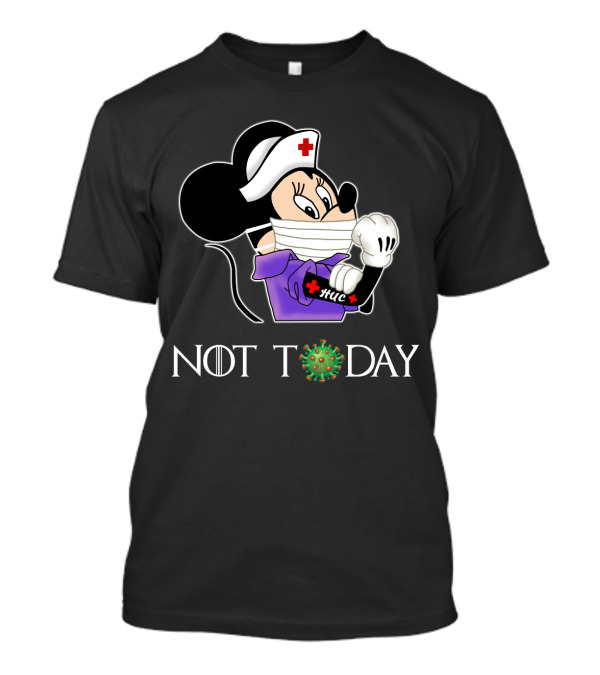 HUC Health Unit Coordinator Nurse Not Today Virus T-Shirt