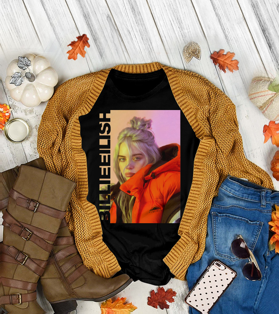 Billie Eilish Penfield Jacket Bold Typography T-Shirt