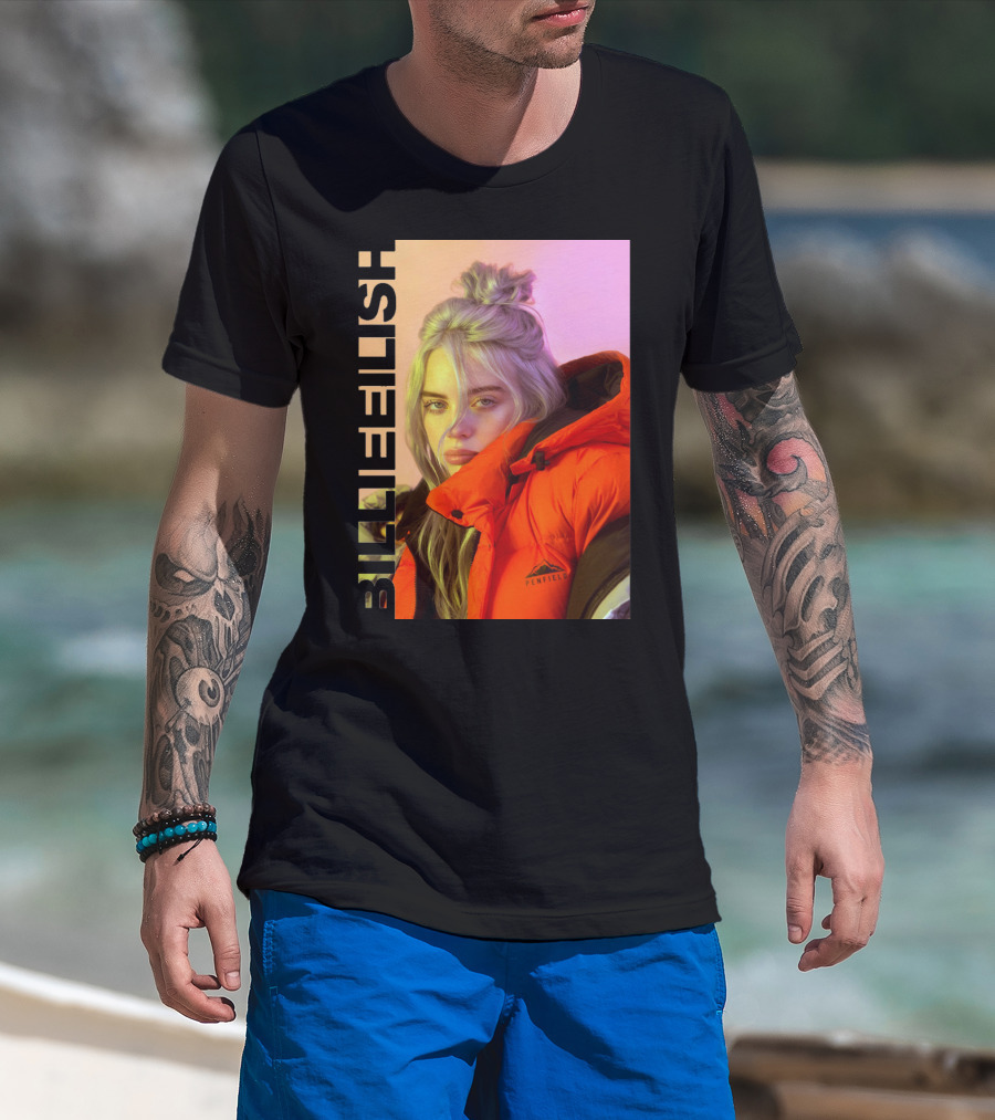 Billie Eilish Penfield Jacket Bold Typography T-Shirt