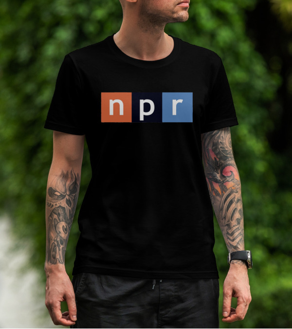 Npr Logo Block Lettering T-Shirt