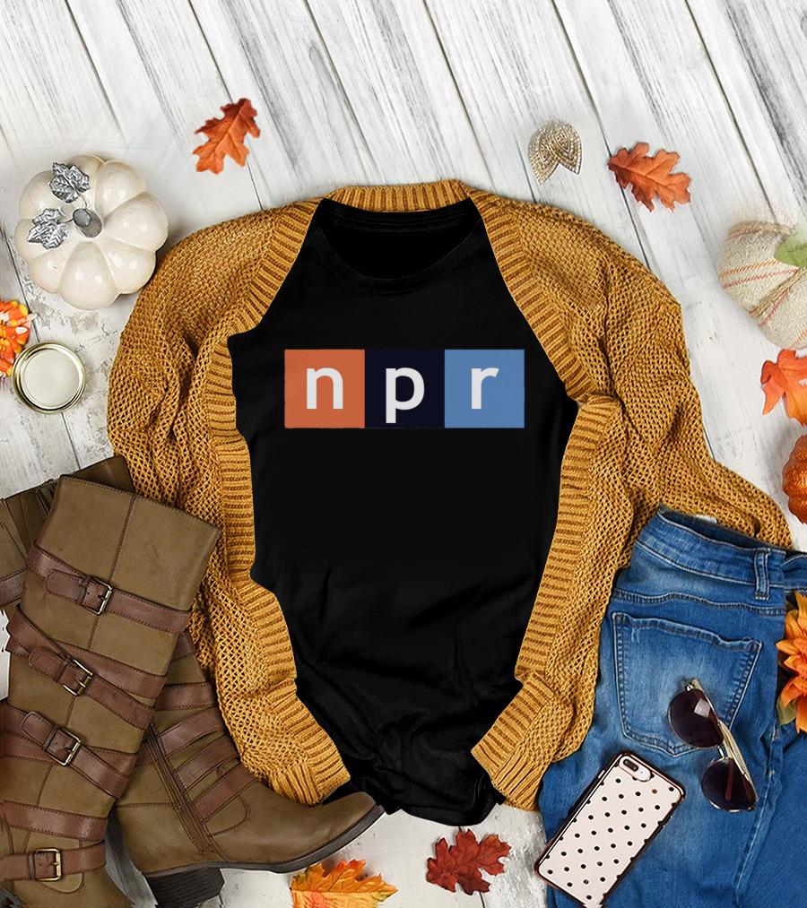npr Logo Block Lettering T-Shirt