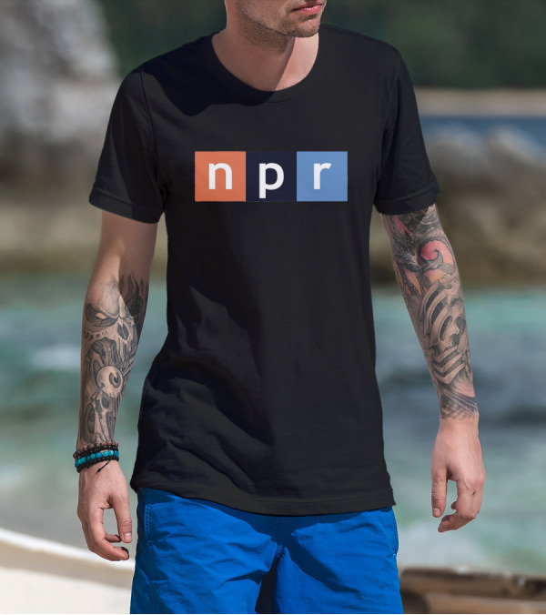 Npr Logo Block Lettering T-Shirt
