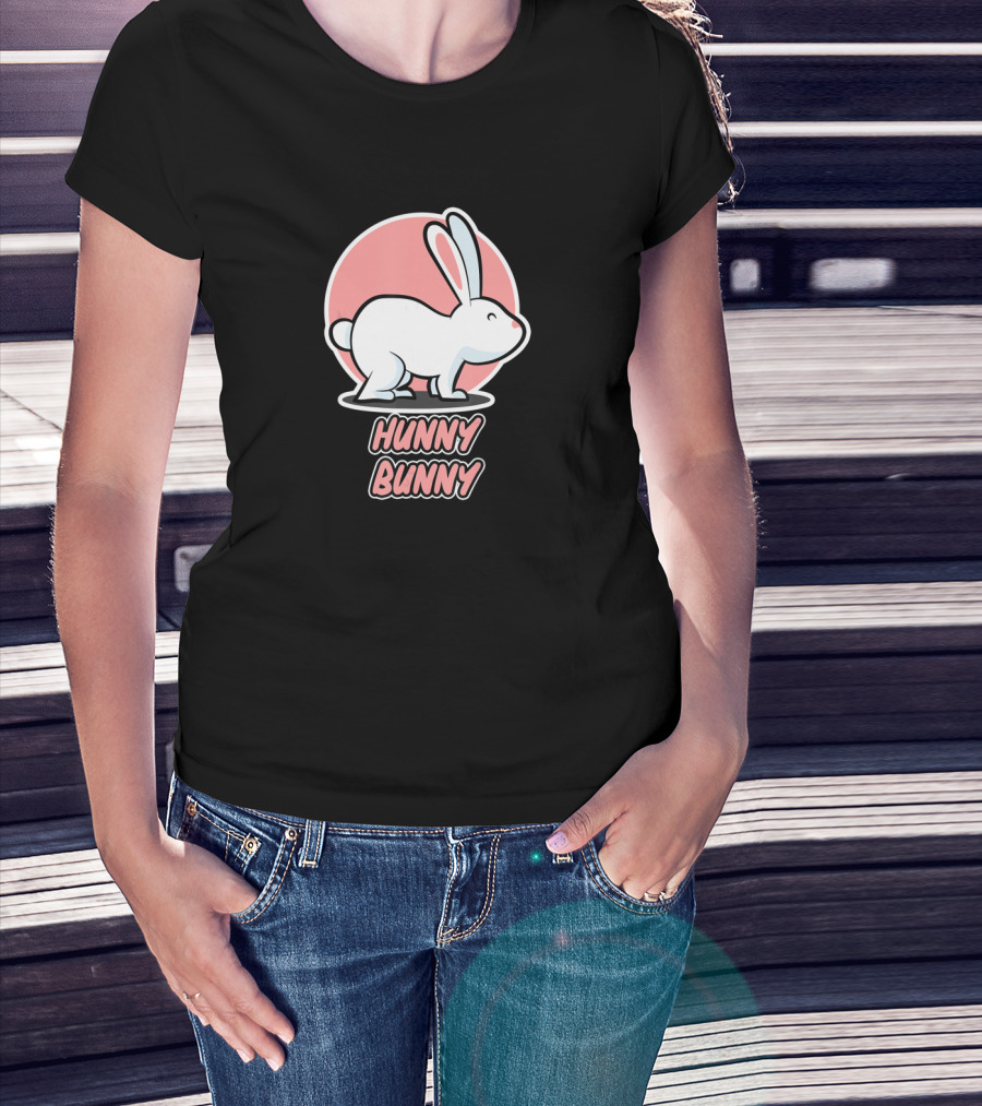 Hunny Bunny Cute Easter Bunny T-Shirt