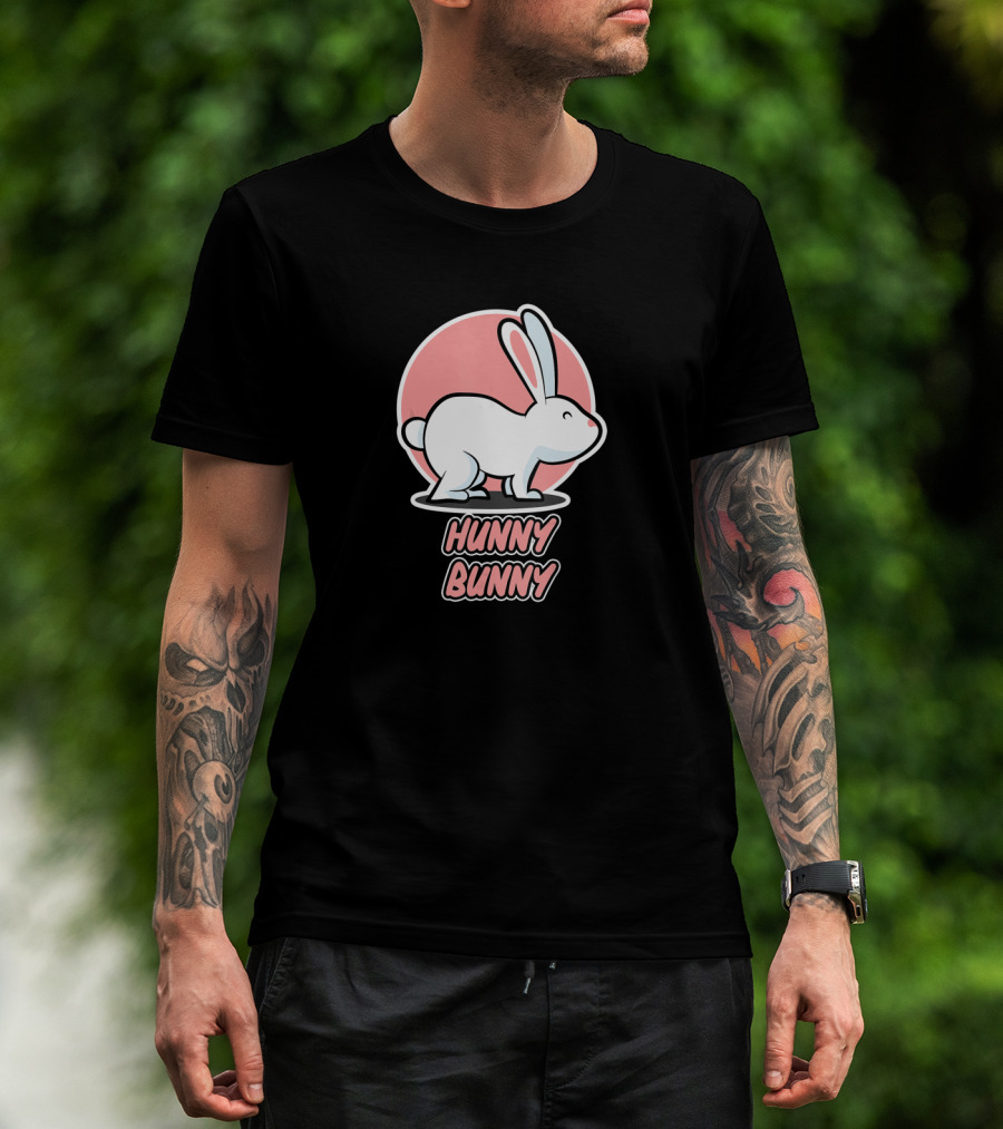Hunny Bunny Cute Easter Bunny T-Shirt