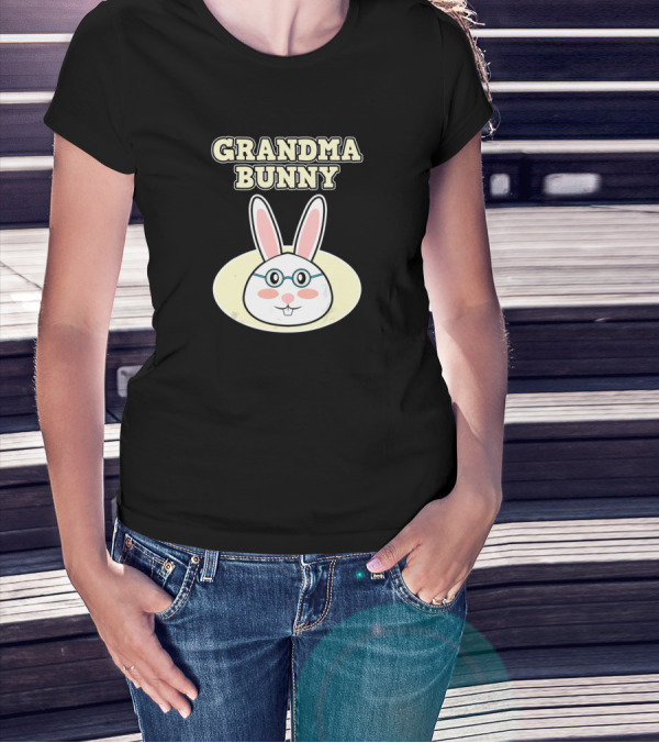 Grandma Bunny Easter Family T-Shirt