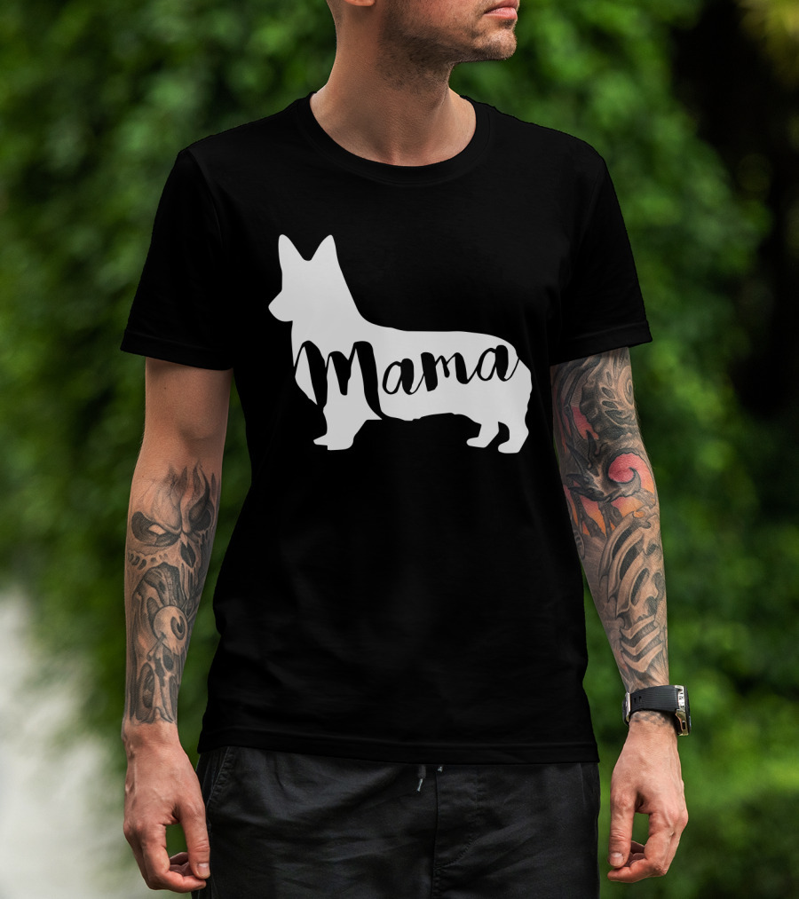 Corgi Dog Mama T-Shirt