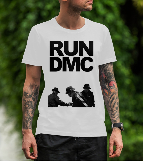 RUN DMC Hip Hop Legends Iconic Street T-Shirt
