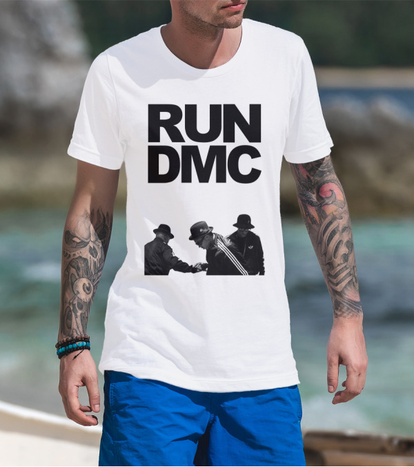 RUN DMC Hip Hop Legends Iconic Street T-Shirt