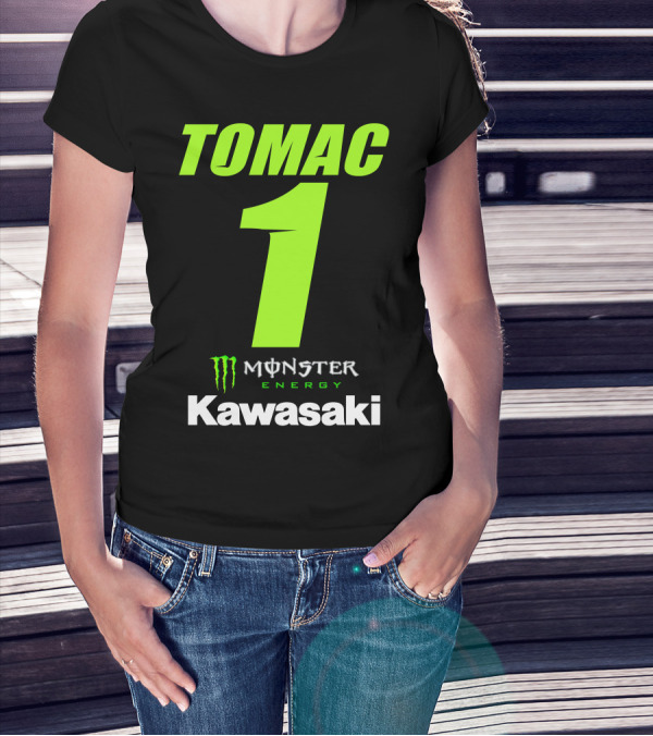Tomac 1 Monster Energy Kawasaki T-Shirt