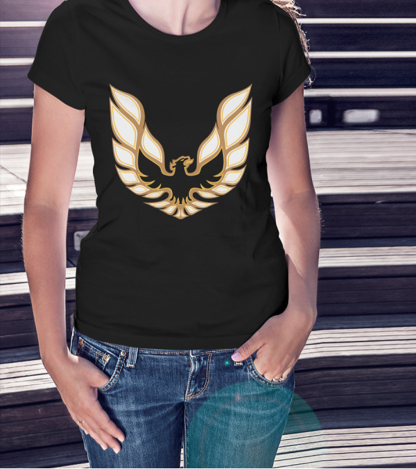Pontiac Firebird Iconic Gold Phoenix T-Shirt
