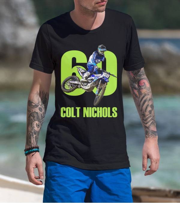 Colt Nichols 60 Motocross Rider Action T-Shirt