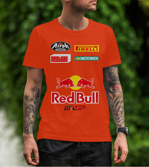 JEFFREY HERLINGS Airoh Pirelli Nestean Motorex Red Bull MXGP T-Shirt
