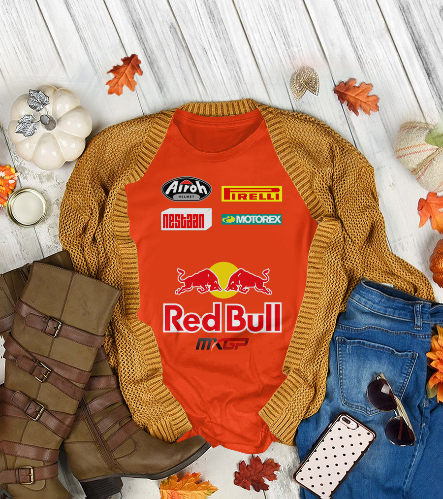 JEFFREY HERLINGS Airoh Pirelli Nestean Motorex Red Bull MXGP T-Shirt