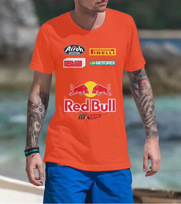 JEFFREY HERLINGS Airoh Pirelli Nestean Motorex Red Bull MXGP T-Shirt