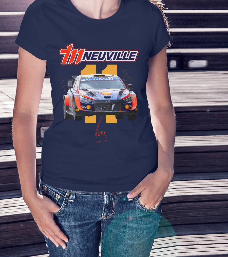 Thierry Neuville Hyundai I20 N Rally1 Asahi Kasei Shell Racing 11 T-Shirt