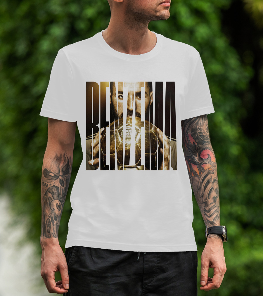 Benzema Ballon D'Or Excellence T-Shirt