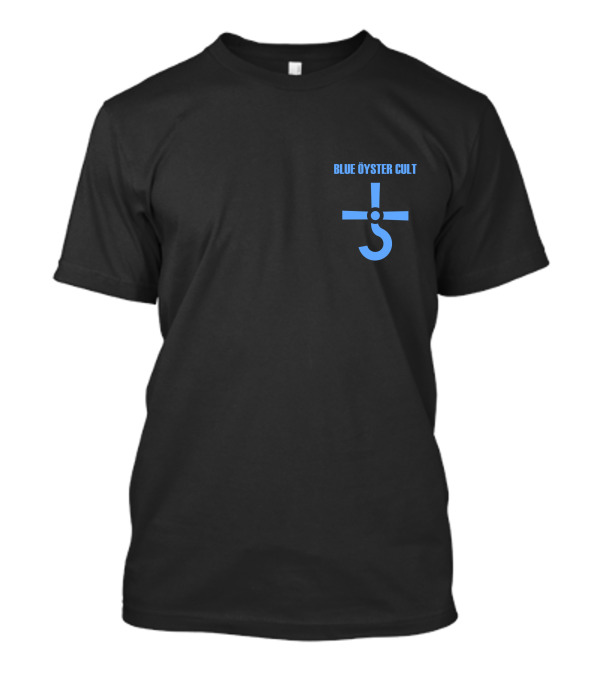 Blue Öyster Cult Hook And Cross Symbol 22 T-Shirt