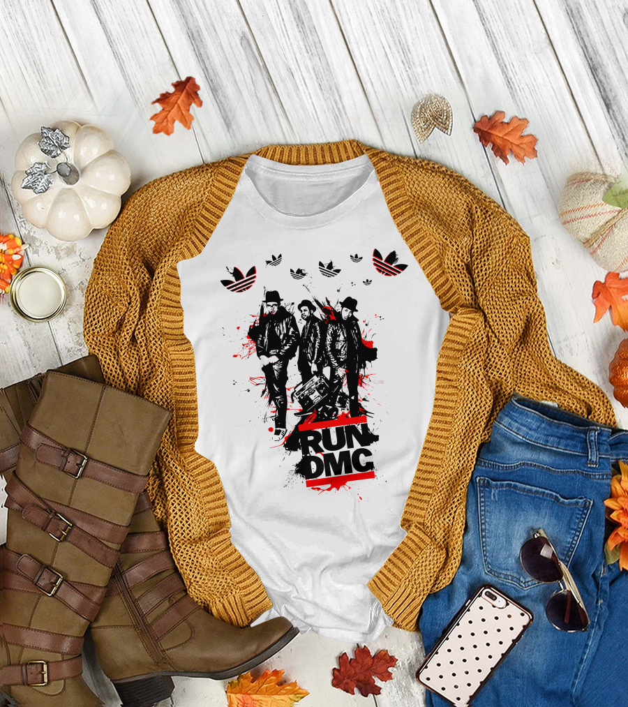 Run DMC Hip-Hop Legends with Symbols T-Shirt