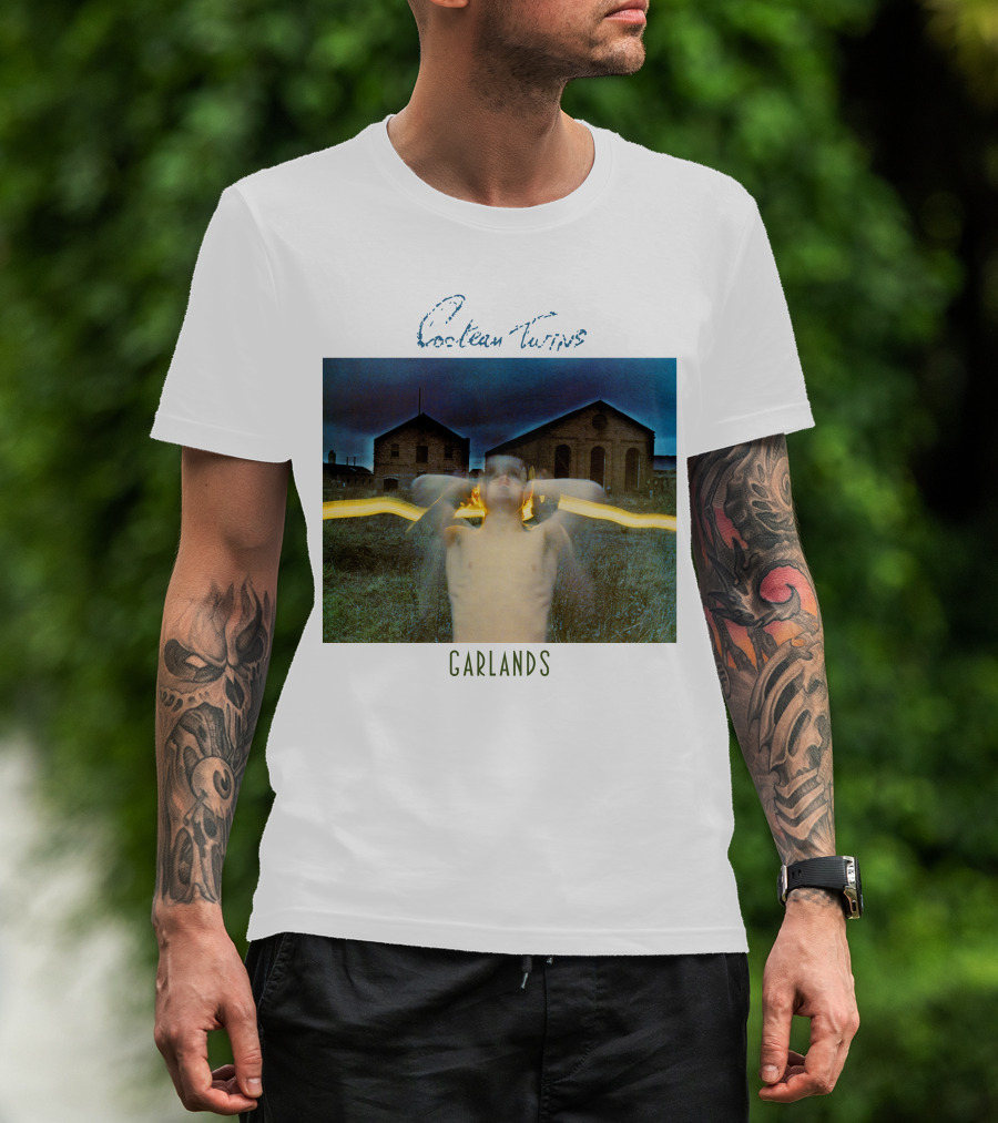 Cocteau Twins Garlands Album Cover T-Shirt