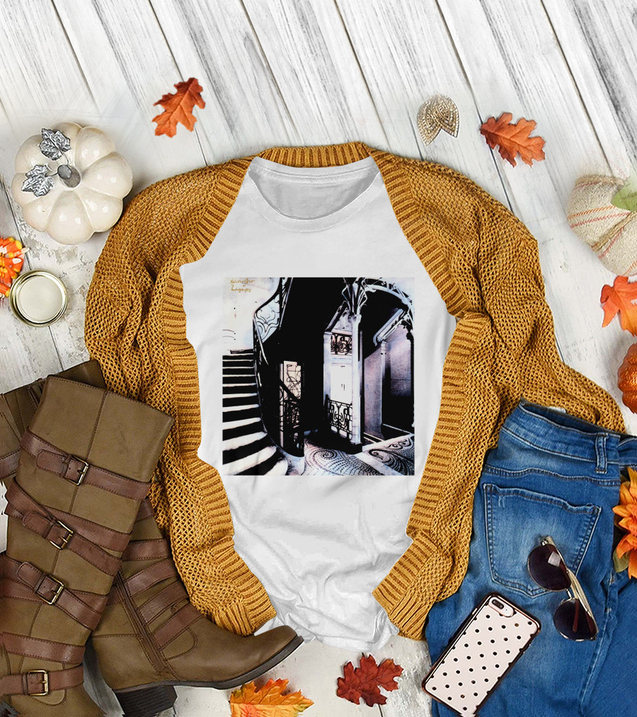 Cocteau Twins Heaven or Las Vegas Art Nouveau Staircase T-Shirt