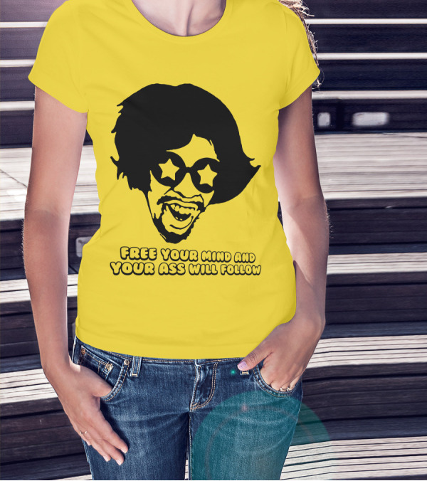 Free Your Mind And Your Ass Will Follow Funkadelic Bootsy Collins T-Shirt