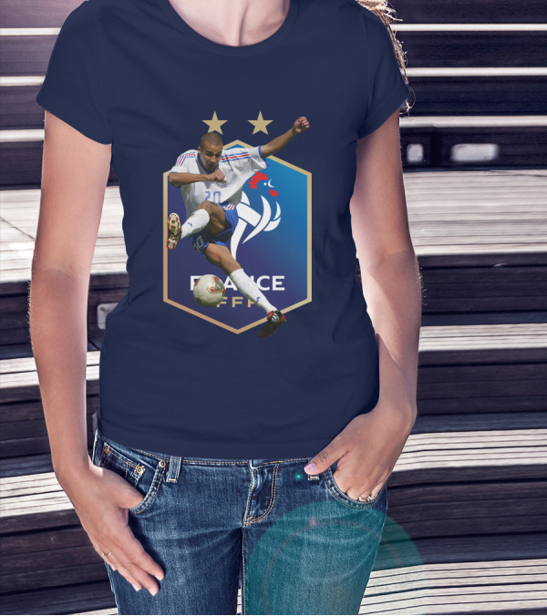 Trezequet France 20 Football Star Iconic Performance FFF T-Shirt